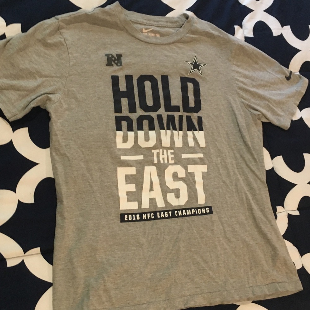 Youth Cowboys Hold Down the East NFC Champions tee